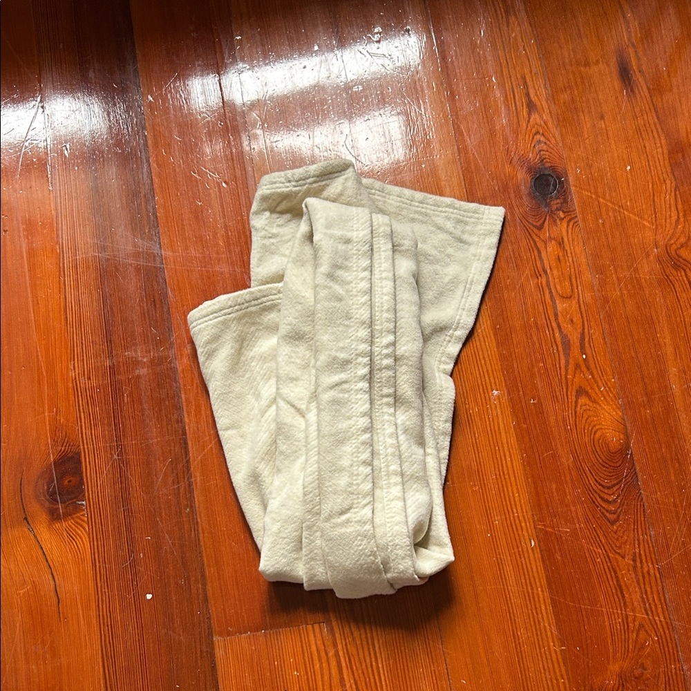 Cream Knit scarf